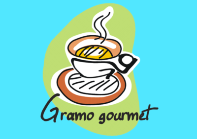 Diseño Logotipo Gramo Gourmet