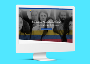 Diseño Web de Unión por Venezuela
