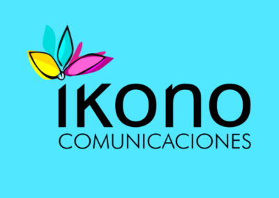 Diseño de Logotipo Ikono Comunicaciones