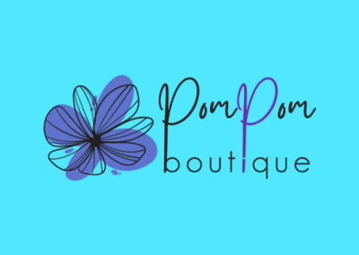Diseño de Logotipo para PomPom Boutique